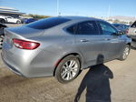 2015 Chrysler 200 Limited Silver vin: 1C3CCCABXFN587538