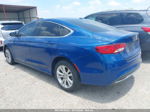 2015 Chrysler 200 Limited Blue vin: 1C3CCCABXFN594652