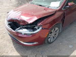 2015 Chrysler 200 Limited Бордовый vin: 1C3CCCABXFN597941