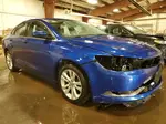 2015 Chrysler 200 Limited Blue vin: 1C3CCCABXFN616536