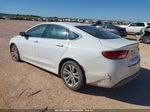 2015 Chrysler 200 Limited White vin: 1C3CCCABXFN620795