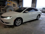 2015 Chrysler 200 Limited White vin: 1C3CCCABXFN620943