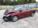 2015 Chrysler 200 Limited Burgundy vin: 1C3CCCABXFN623504