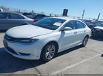 2015 Chrysler 200 Limited White vin: 1C3CCCABXFN637404