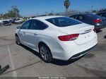 2015 Chrysler 200 Limited White vin: 1C3CCCABXFN637404