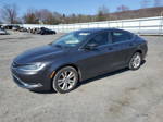 2015 Chrysler 200 Limited Gray vin: 1C3CCCABXFN641405