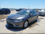 2015 Chrysler 200 Limited Gray vin: 1C3CCCABXFN644787