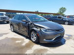 2015 Chrysler 200 Limited Серый vin: 1C3CCCABXFN644787