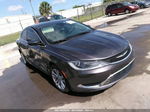 2015 Chrysler 200 Limited Серый vin: 1C3CCCABXFN712974