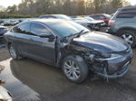 2015 Chrysler 200 Limited Gray vin: 1C3CCCABXFN746638