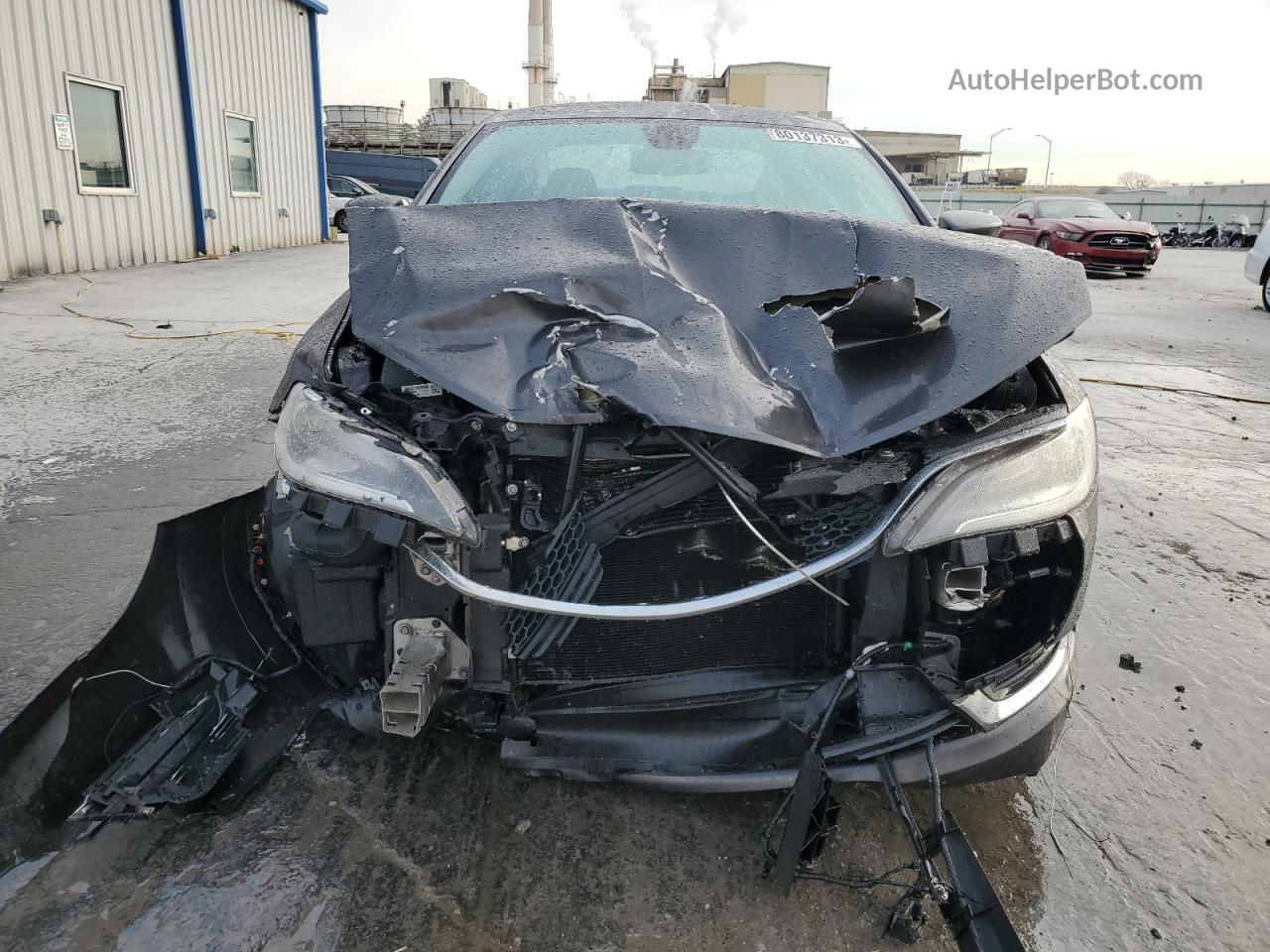 2015 Chrysler 200 Limited Gray vin: 1C3CCCABXFN747420