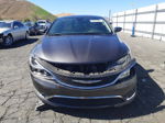 2016 Chrysler 200 Limited Charcoal vin: 1C3CCCABXGN104115