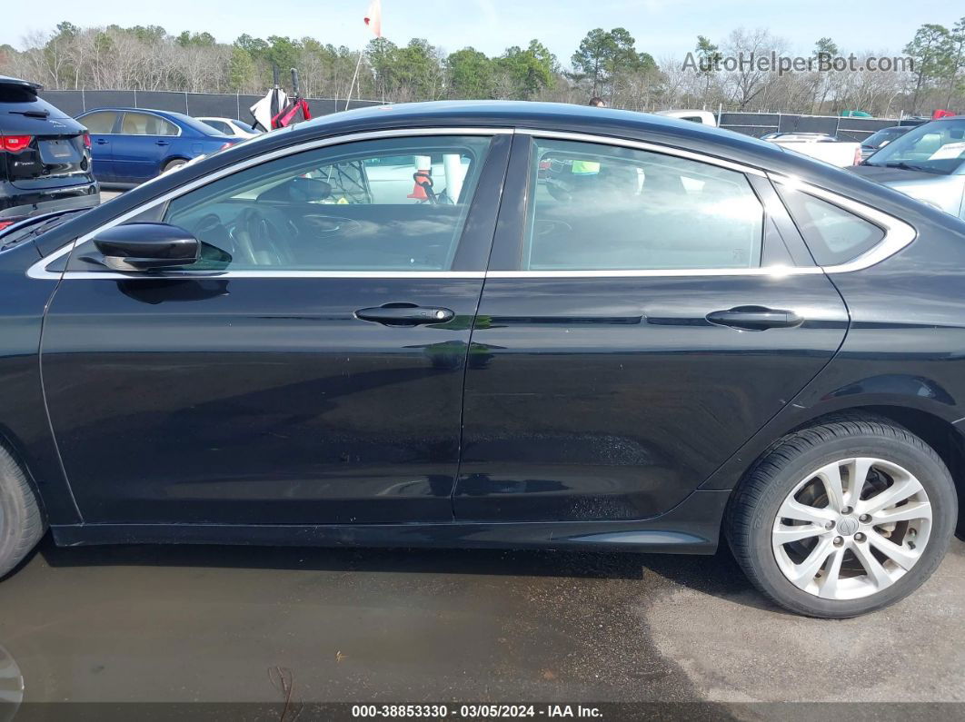 2016 Chrysler 200 Limited Black vin: 1C3CCCABXGN105054