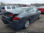 2016 Chrysler 200 Limited Gray vin: 1C3CCCABXGN108603