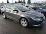 2016 Chrysler 200 Limited Серый vin: 1C3CCCABXGN114191