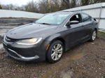 2016 Chrysler 200 Limited Серый vin: 1C3CCCABXGN115275