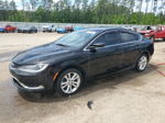 2016 Chrysler 200 Limited Black vin: 1C3CCCABXGN116118