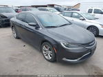 2016 Chrysler 200 Limited Серый vin: 1C3CCCABXGN126809