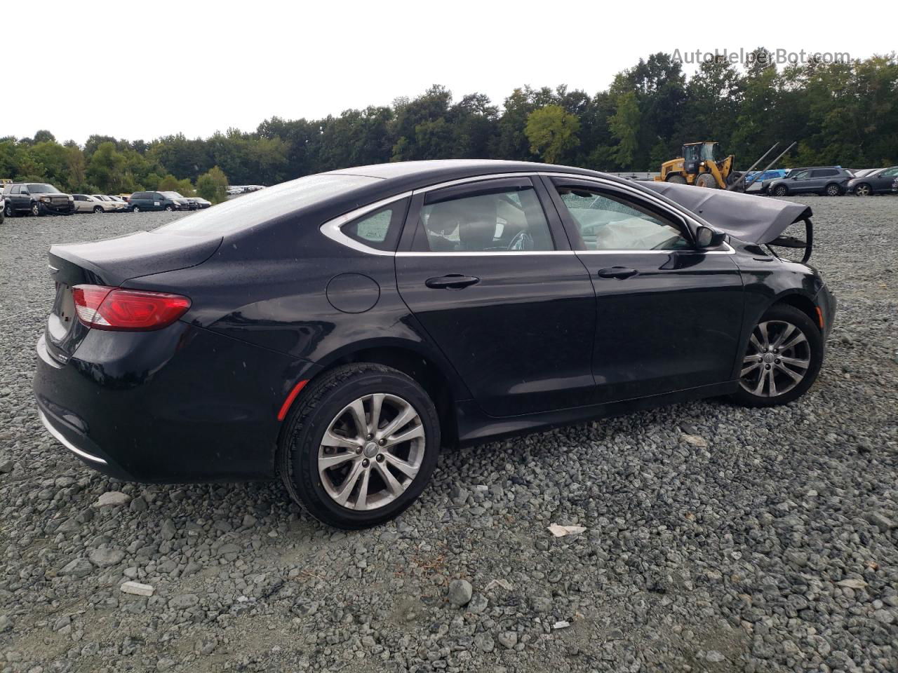 2016 Chrysler 200 Limited Black vin: 1C3CCCABXGN149801