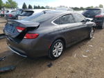 2016 Chrysler 200 Limited Gray vin: 1C3CCCABXGN156991