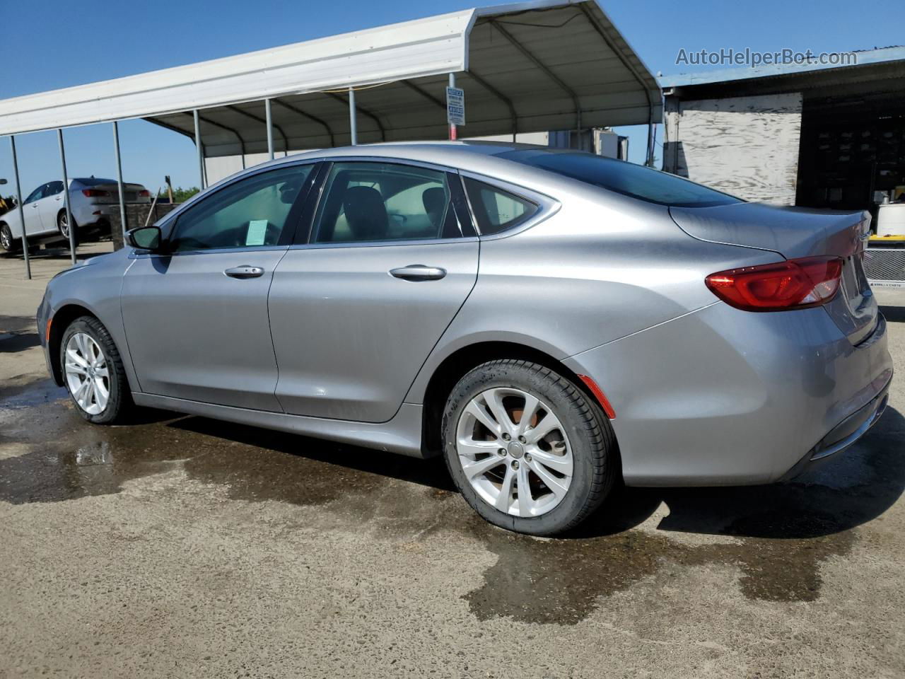 2016 Chrysler 200 Limited Silver vin: 1C3CCCABXGN159020