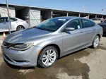 2016 Chrysler 200 Limited Silver vin: 1C3CCCABXGN159020