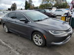 2016 Chrysler 200 Limited Серый vin: 1C3CCCABXGN160443