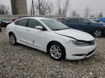 2016 Chrysler 200 Limited White vin: 1C3CCCABXGN165433