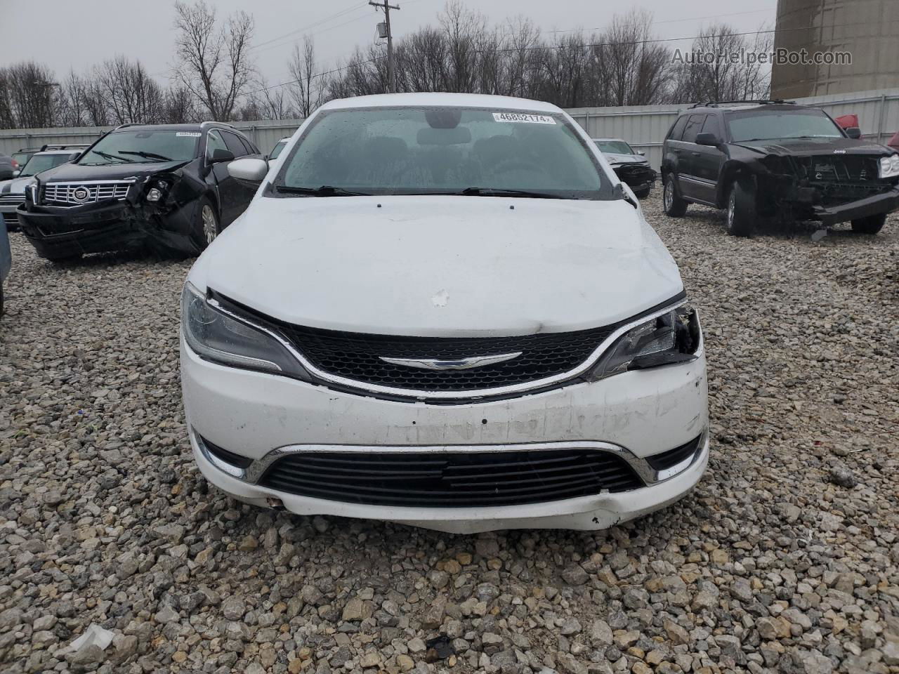 2016 Chrysler 200 Limited Белый vin: 1C3CCCABXGN165433