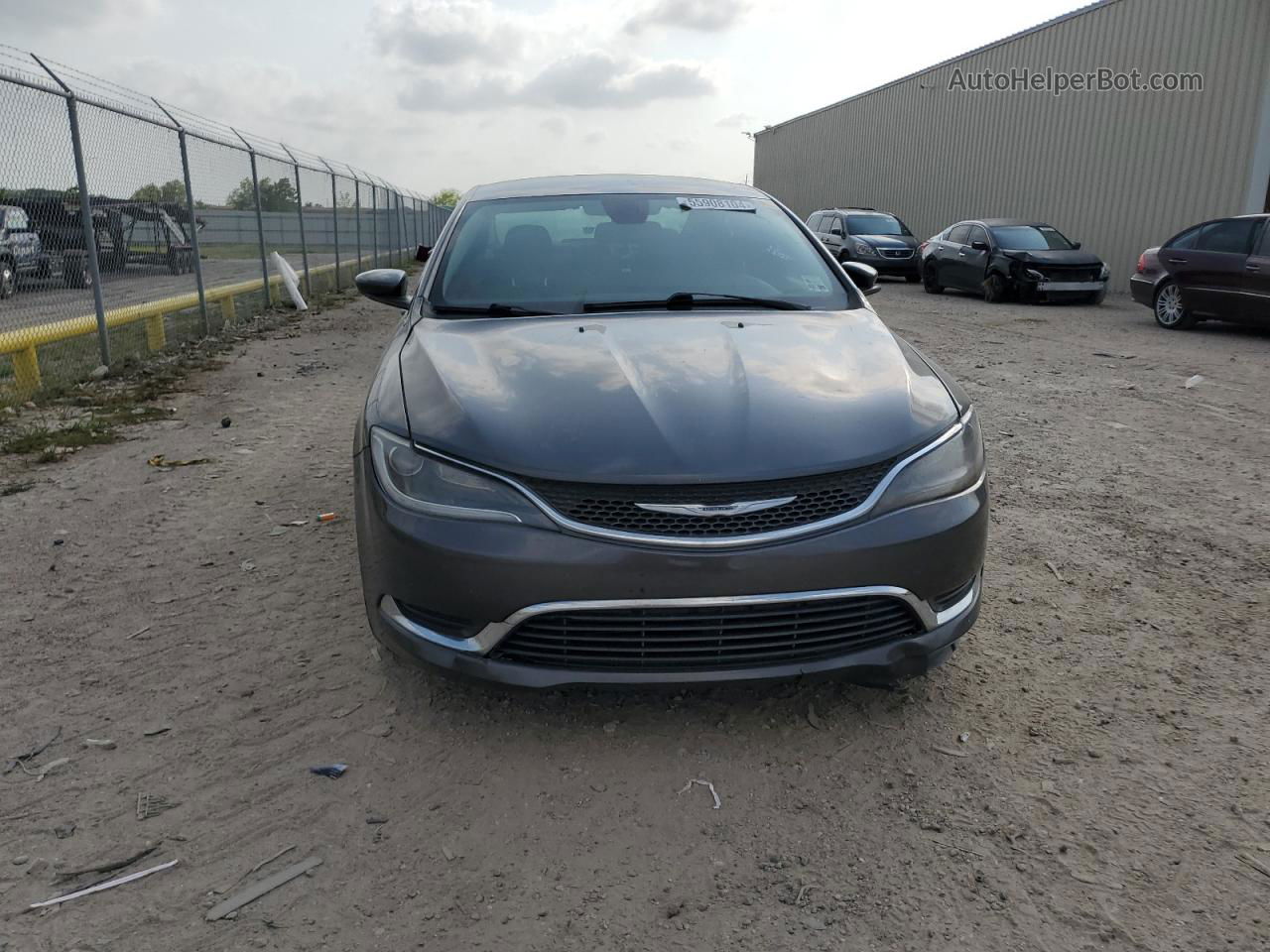 2016 Chrysler 200 Limited Charcoal vin: 1C3CCCABXGN173662