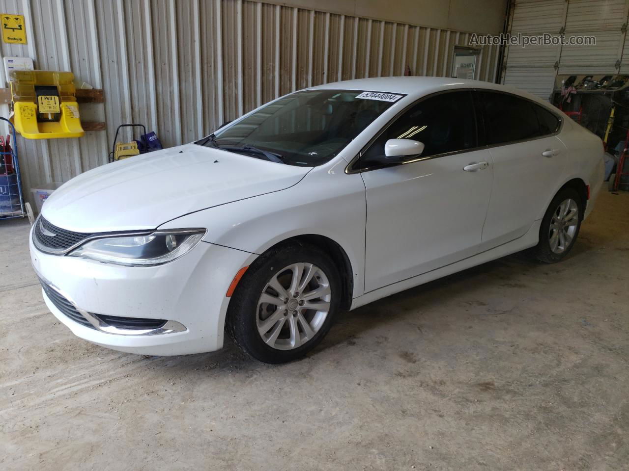 2016 Chrysler 200 Limited White vin: 1C3CCCABXGN192213