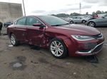 2017 Chrysler 200 Limited Burgundy vin: 1C3CCCABXHN502782