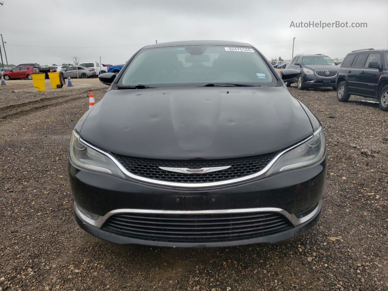 2017 Chrysler 200 Limited Черный vin: 1C3CCCABXHN504001