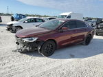 2017 Chrysler 200 Limited Burgundy vin: 1C3CCCABXHN504838