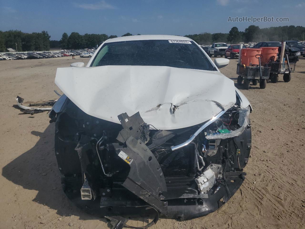 2017 Chrysler 200 Limited White vin: 1C3CCCABXHN506119