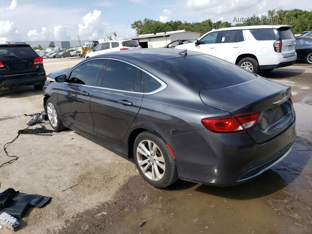 2017 Chrysler 200 Limited Серебряный vin: 1C3CCCABXHN508288