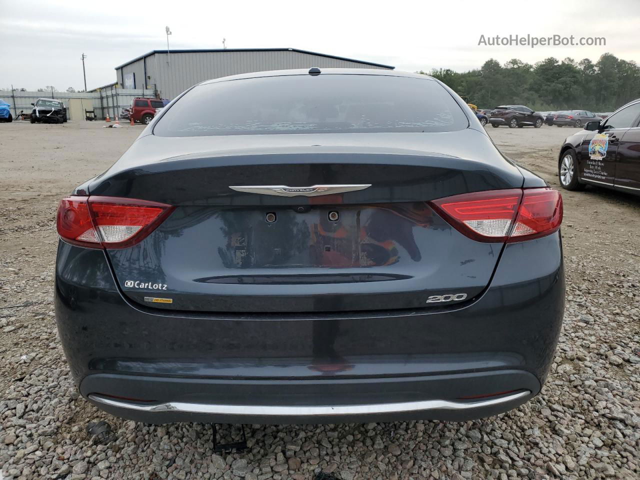 2017 Chrysler 200 Limited Черный vin: 1C3CCCABXHN511546