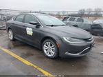 2017 Chrysler 200 Limited Gray vin: 1C3CCCABXHN512180