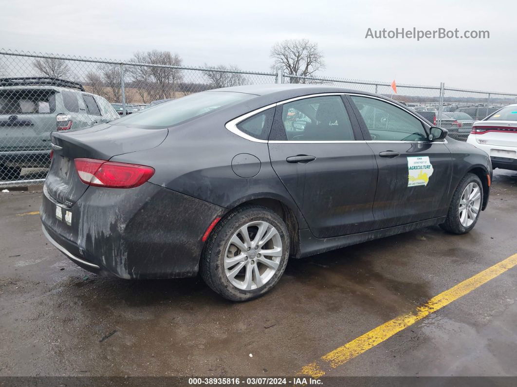 2017 Chrysler 200 Limited Gray vin: 1C3CCCABXHN512180