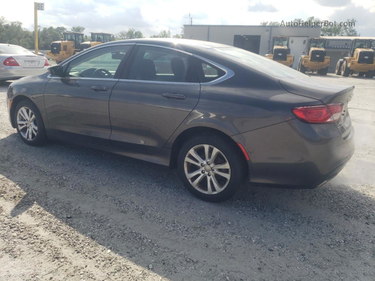 2016 Chrysler 200 Limited Gray vin: 1C3CCCAG1GN143915