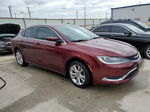 2016 Chrysler 200 Limited Maroon vin: 1C3CCCAG2GN114293