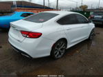 2015 Chrysler 200 Limited White vin: 1C3CCCAG3FN506441