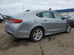 2016 Chrysler 200 Limited Gray vin: 1C3CCCAG3GN121706