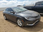 2016 Chrysler 200 Limited Gray vin: 1C3CCCAG3GN192100