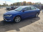 2017 Chrysler 200 Limited Синий vin: 1C3CCCAG4HN503969