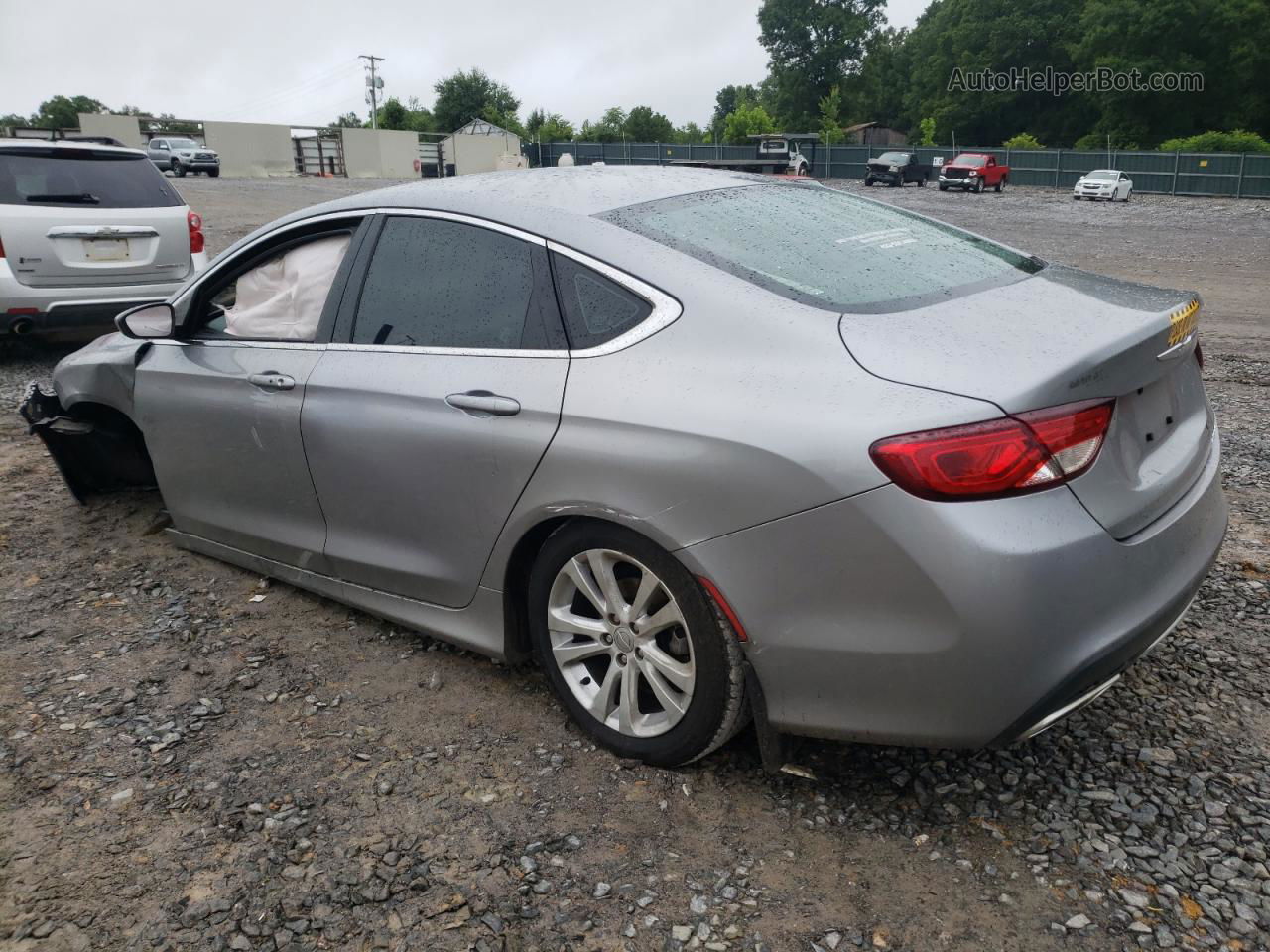 2016 Chrysler 200 Limited Серебряный vin: 1C3CCCAG8GN106859