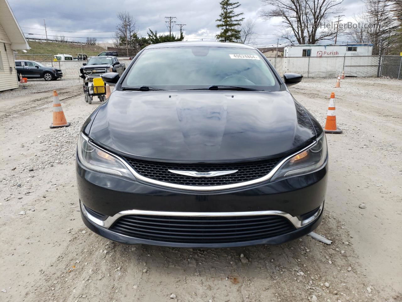 2016 Chrysler 200 Limited Черный vin: 1C3CCCAG9GN165869