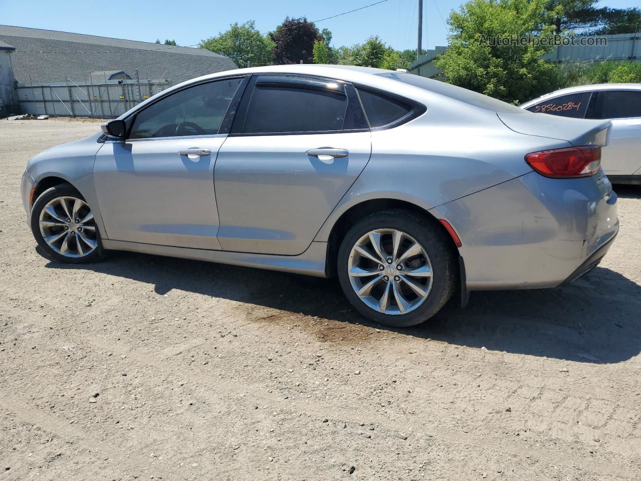 2015 Chrysler 200 S Silver vin: 1C3CCCBB0FN637796