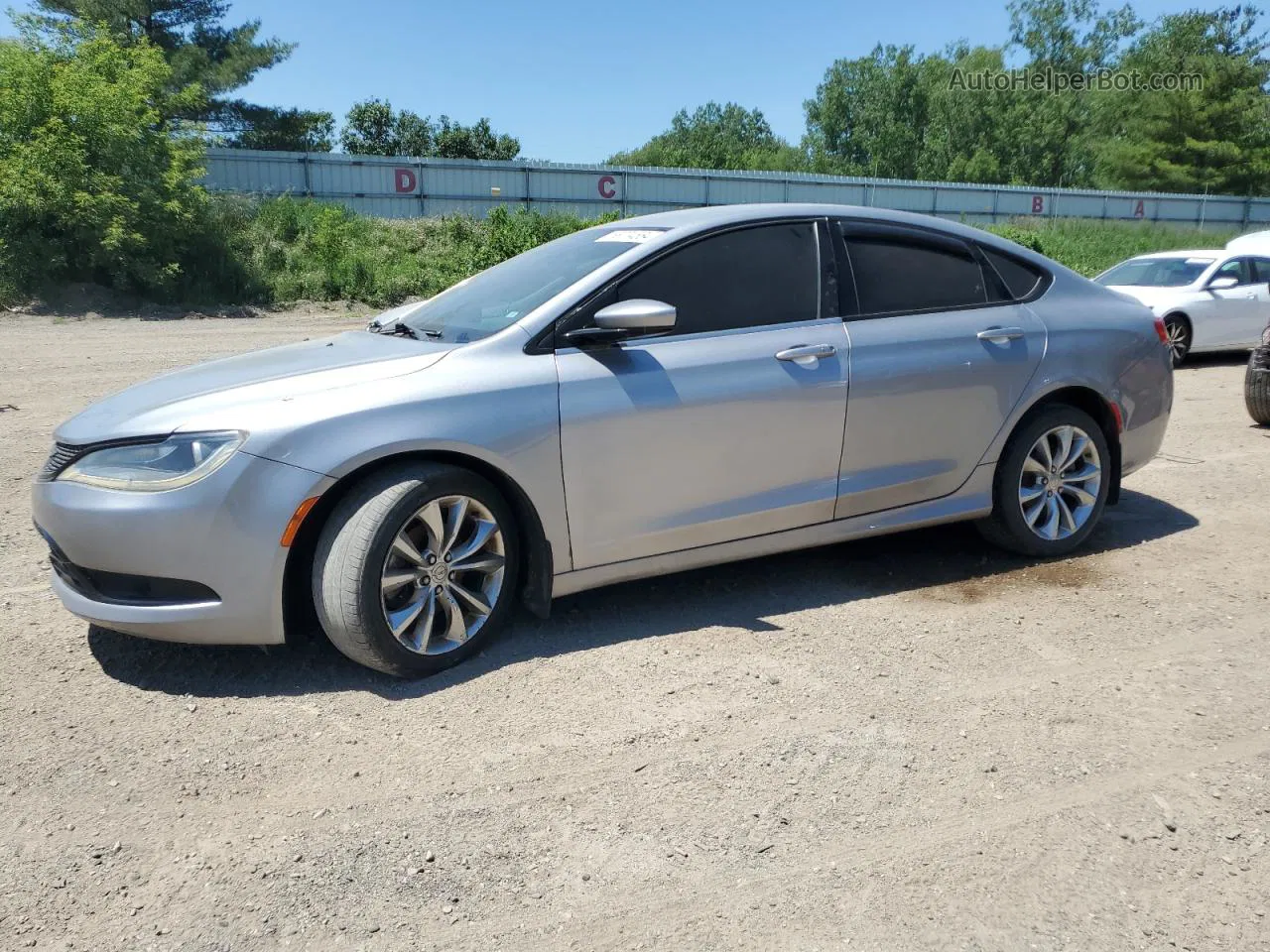 2015 Chrysler 200 S Silver vin: 1C3CCCBB0FN637796