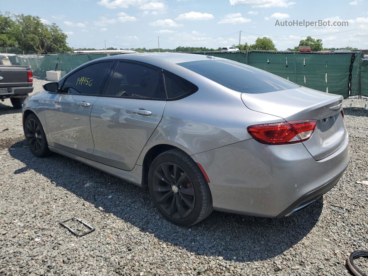 2015 Chrysler 200 S Silver vin: 1C3CCCBB1FN573283